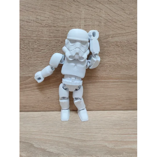 Αρθρωτή Φιγούρα Stormtrooper, 3D εκτυπωμένο παιχνίδι fidget ή για ανακούφιση από το στρες.