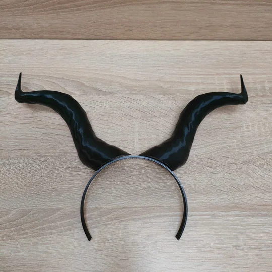 Maleficent Εμπνευσμένα Κέρατα 3D Εκτυπωμένα για γυναίκες ή κορίτσια.