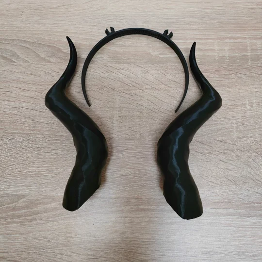 Maleficent Εμπνευσμένα Κέρατα 3D Εκτυπωμένα για γυναίκες ή κορίτσια.
