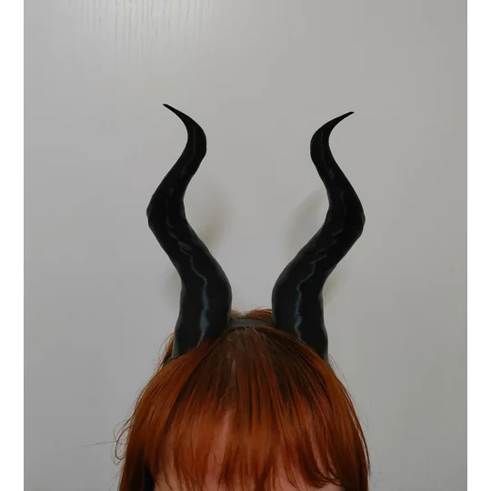 Maleficent Εμπνευσμένα Κέρατα 3D Εκτυπωμένα για γυναίκες ή κορίτσια.