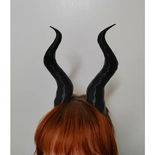Maleficent Εμπνευσμένα Κέρατα 3D Εκτυπωμένα για γυναίκες ή κορίτσια.