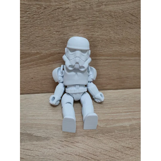 Αρθρωτή Φιγούρα Stormtrooper, 3D εκτυπωμένο παιχνίδι fidget ή για ανακούφιση από το στρες.
