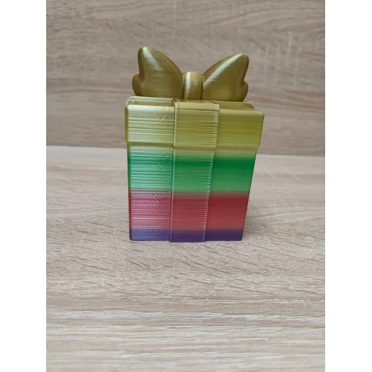 Κουτί Δώρου Έκπληξη Με Κινούμενα Πόδια, 3D δώρο για τα Χριστούγεννα, μπορεί να σταθεί στα