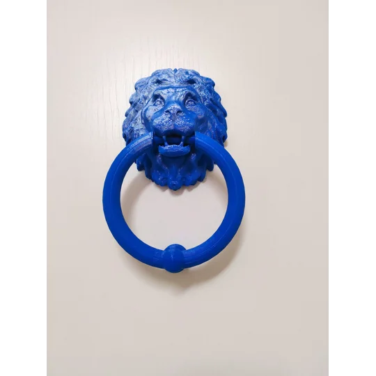 Λιοντάρι Ρόπτρο Πόρτας - 3D Εκτυπωμένο - Αστείο Χερούλι Πόρτας - πολλαπλά χρώματα