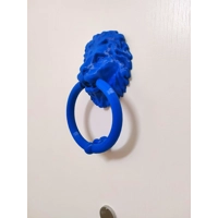 Λιοντάρι Ρόπτρο Πόρτας - 3D Εκτυπωμένο - Αστείο Χερούλι Πόρτας - πολλαπλά χρώματα