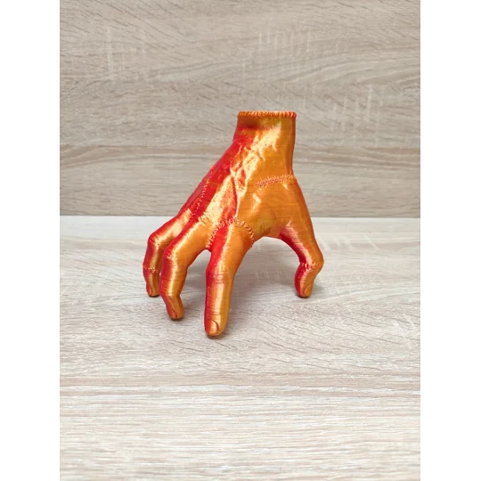Thing 3d εκτυπωμένο αντικείμενο εμπνευσμένο από τη σειρά “Wednesday” χέρι “Thing"