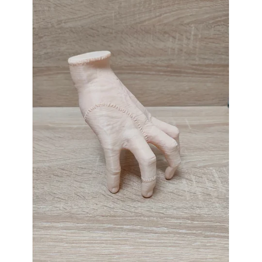 The Thing 3d εκτυπωμένο αντικείμενο εμπνευσμένο από τη σειρά “Wednesday” χέρι “Thing"