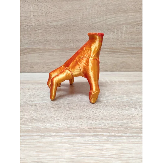 Thing 3d εκτυπωμένο αντικείμενο εμπνευσμένο από τη σειρά “Wednesday” χέρι “Thing"