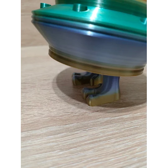 Αστείο παιχνίδι fidget UFO με πόδια - Πολύχρωμο 3D εκτυπωμένο παιχνίδι - κινούμενο fidget