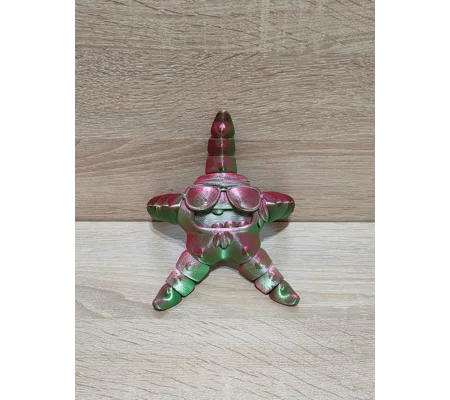 Παιχνίδι “Rockstar Biker Starfish”, 3D εκτυπωμένο, για παιδιά ή για ανακούφιση από το στρες