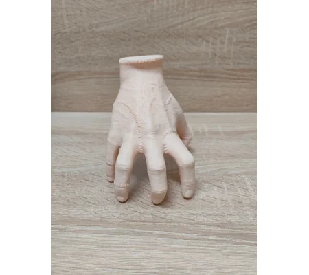 The Thing 3d εκτυπωμένο αντικείμενο εμπνευσμένο από τη σειρά “Wednesday” χέρι “Thing"