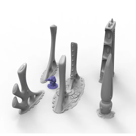 Aeldari Craftworld Scenery Terrain Set για Παιχνίδια Πολέμου 28mm/32mm