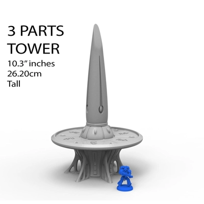 Xenos Tower Craftworld Scenery Terrain για Παιχνίδια Πολέμ.. Xenos Tower Craftworld Scenery Terrain για Παιχνίδια Πολέμ..