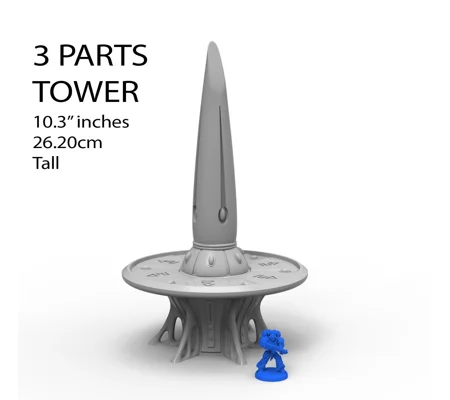 Xenos Tower Craftworld Scenery Terrain για Παιχνίδια Πολέμου 28mm/32mm