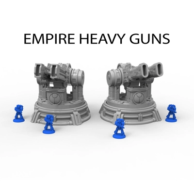 Empire Heavy Guns Scenery Terrain για Παιχνίδια Πολέμου 28.. Empire Heavy Guns Scenery Terrain για Παιχνίδια Πολέμου 28..