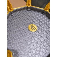 Δίσκος Ζαριών σε Ασημί και Χρυσό 3D Printed, DND, Warhammer, Επιτραπέζια, Wargaming