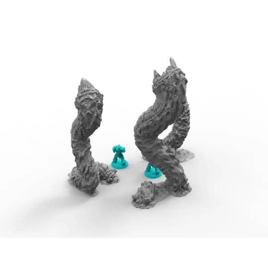 Hell Warms Scenery Hellish Terrain για Παιχνίδια Πολέμου 28mm/32mm