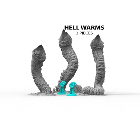 Hell Warms Scenery Hellish Terrain για Παιχνίδια Πολέμου 28mm/32mm