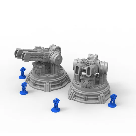 Empire Heavy Guns Scenery Terrain για Παιχνίδια Πολέμου 28mm/32mm