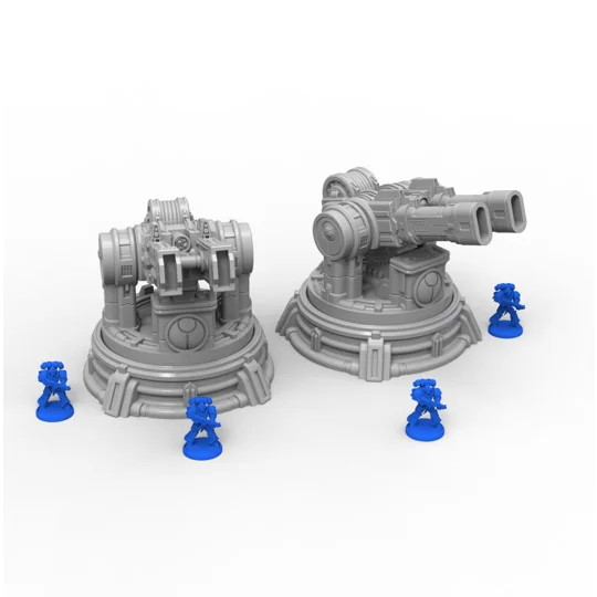 Empire Heavy Guns Scenery Terrain για Παιχνίδια Πολέμου 28mm/32mm