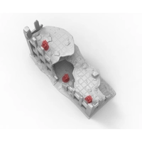 Ερείπια Πόλης Scenery Terrain για Παιχνίδια Πολέμου 28mm/32mm