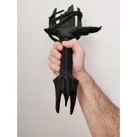 Σπαθί του Σάουρον σε πλήρες μέγεθος Εμπνευσμένο από τον Άρχοντα των Δαχτυλιδιών για Cosplay