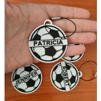 Εξατομικευμένο Μπρελόκ Ποδοσφαίρου για Αγόρια Άνδρες Γυναίκες Δώρα Αγόρια Κορίτσια, Αθλητικά Μπρελόκ