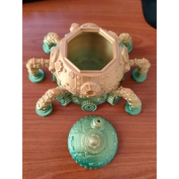 Dice Jail Octo Tank σε Rainbow Gold ,Αξεσουάρ Dungeons and Dragons, Dice Cage για D&D