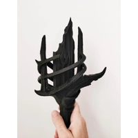 Σπαθί του Σάουρον σε πλήρες μέγεθος Εμπνευσμένο από τον Άρχοντα των Δαχτυλιδιών για Cosplay