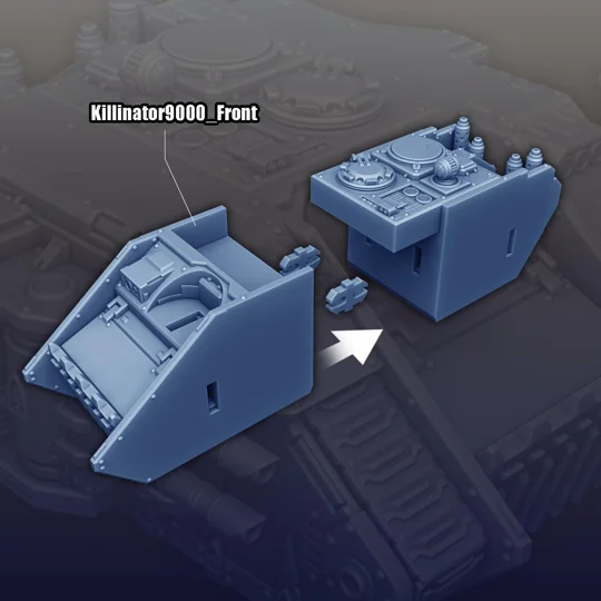 Killinator 9000 Tank for War Games 28mm/32mm