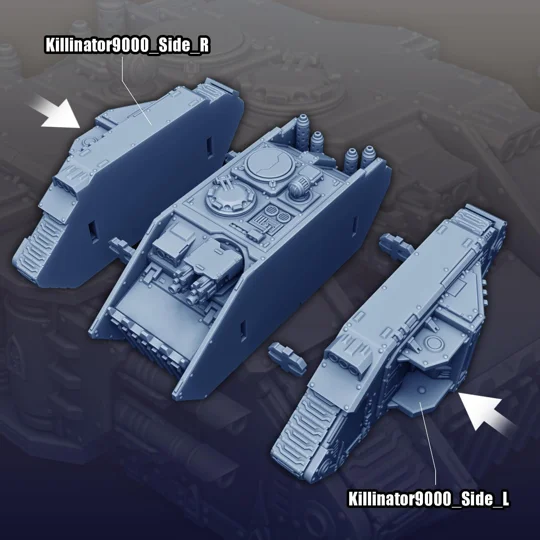 Killinator 9000 Tank for War Games 28mm/32mm