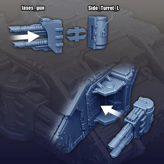 Killinator 9000 Tank for War Games 28mm/32mm