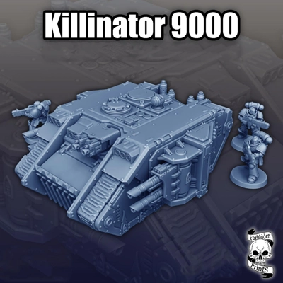 Killinator 9000 Tank for War Games 28mm/32mm Killinator 9000 Tank for War Games 28mm/32mm