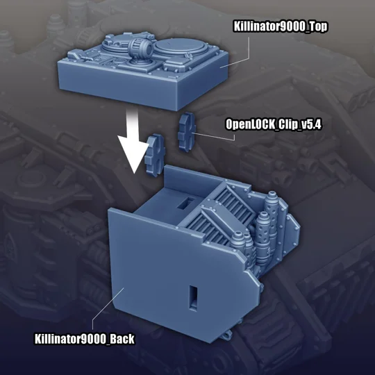 Killinator 9000 Tank for War Games 28mm/32mm