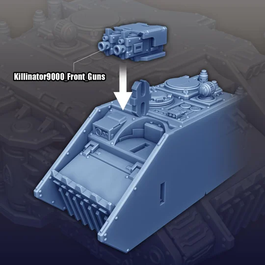 Killinator 9000 Tank for War Games 28mm/32mm
