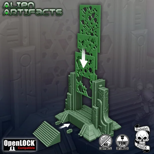Warp Gate Alien Artifact για Παιχνίδια Πολέμου 28mm/32mm