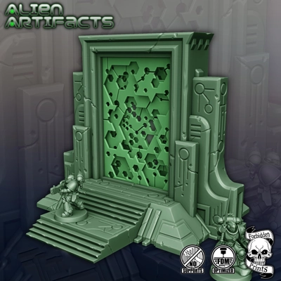 Warp Gate Alien Artifact για Παιχνίδια Πολέμου 28mm/32mm Warp Gate Alien Artifact για Παιχνίδια Πολέμου 28mm/32mm