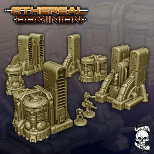 Ethereal Dominion - Γεννήτριες για Παιχνίδια Πολέμου 28mm/32mm