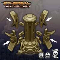 Ethereal Dominion - Πύργος Ασπίδας για Παιχνίδια Πολέμου 28mm/32mm