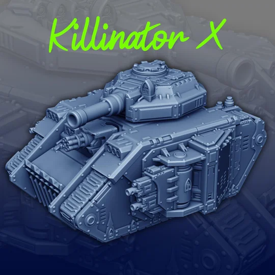 Killinator X Tank για Παιχνίδια Πολέμου 28mm/32mm