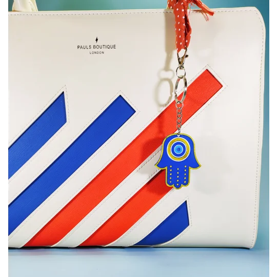 Μάτι Hamsa Bag Charm ή Μπρελόκ