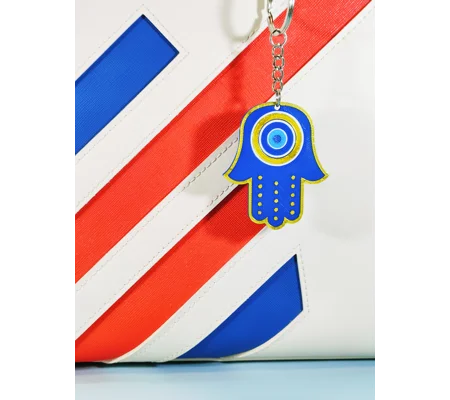 Μάτι Hamsa Bag Charm ή Μπρελόκ