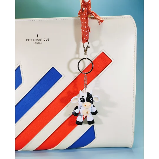 Αρθρωτή Αγελαδίτσα Bag Charm ή Μπρελόκ