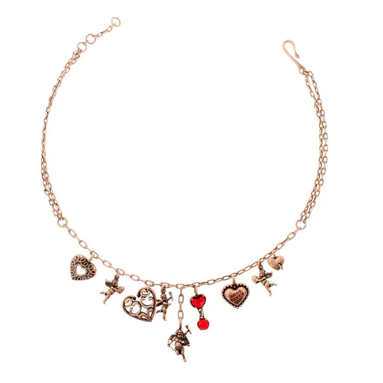 Miss Sixty Κολιέ Vintage Charms SM2003