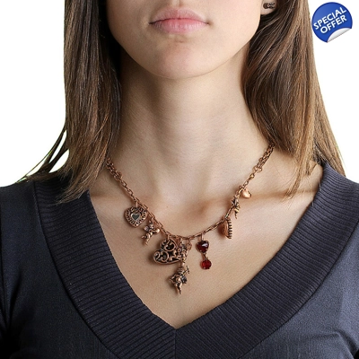 Miss Sixty Κολιέ Vintage Charms SM2003 Miss Sixty Κολιέ Vintage Charms SM2003
