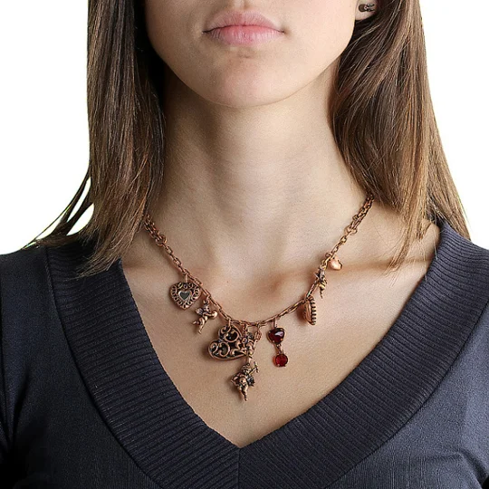 Miss Sixty Κολιέ Vintage Charms SM2003