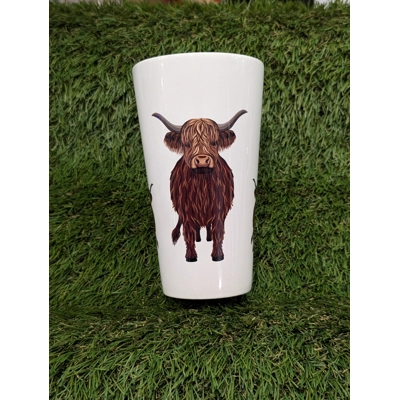 Brockholes Highland Cow Latte Mug Brockholes Highland Cow Latte Mug