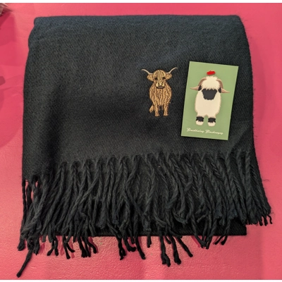 Brockholes Highland Cow Scarf Brockholes Highland Cow Scarf