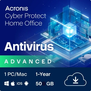Acronis Cyber Protect Home Office Advanced, 1 Year, 1 Device, PC, Mac, Android