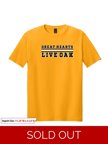 Adult Unisex GHLO Gold Tee